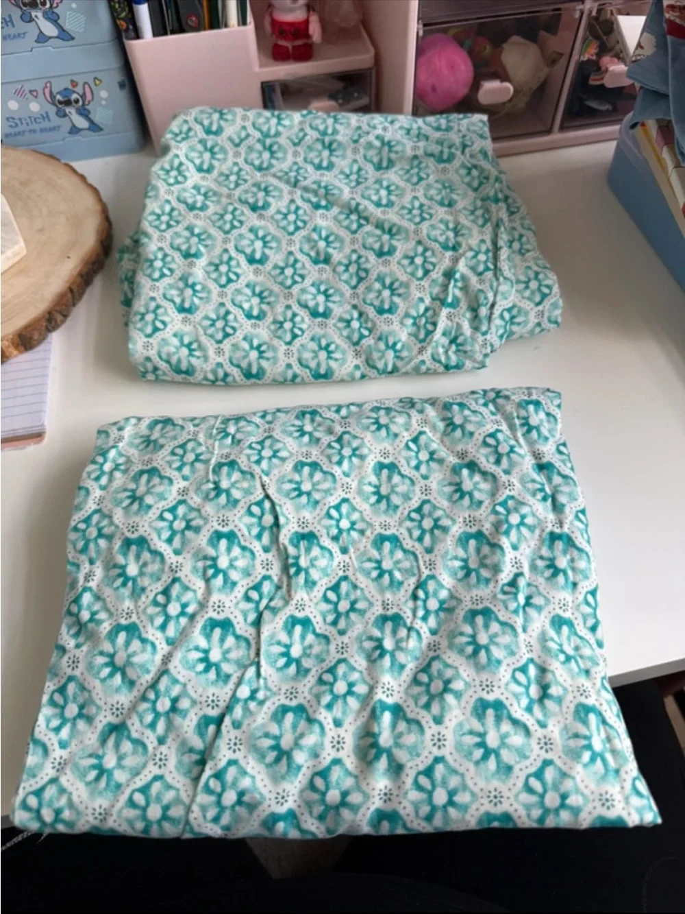 Pioneer women’s Teal Floral set of 2 pillowcases